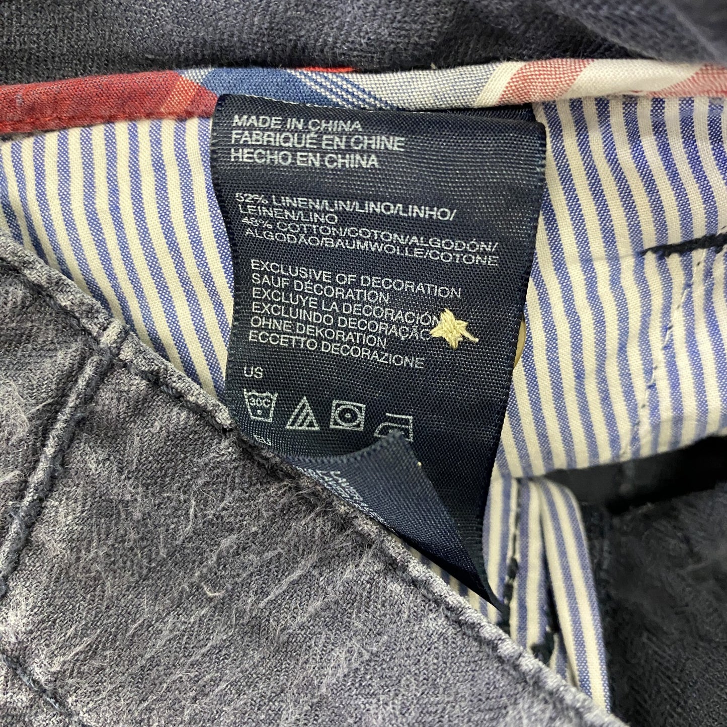 TOMMY HILFIGER　トミーヒルフィガー　ハーフカーゴパンツ/ショートパンツ　紺　ネイビー　30サイズ