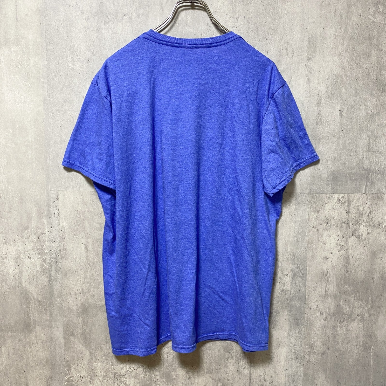 古着 used　Disney　ディズニー　半袖プリントTシャツ　青　Mickey　ミッキーマウス　アメリカンクラシック