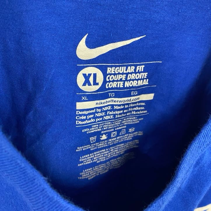 NIKE　ナイキ　MLB　ロイヤルズ　半袖プリントTシャツ　青　ブルー　XLサイズ