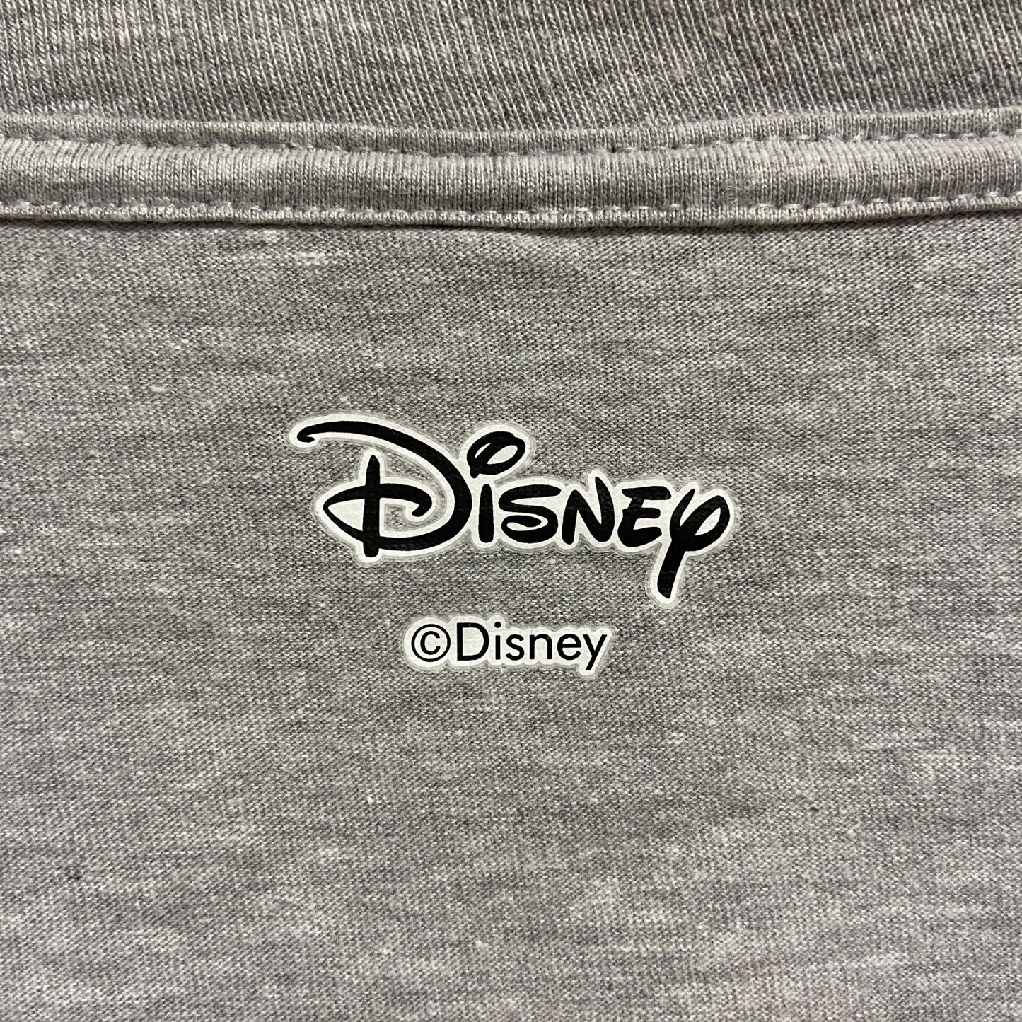 古着 used　Disney　ディズニー　Mickey　ミッキー　半袖プリントTシャツ　グレー　アメリカ　オーバーサイズ