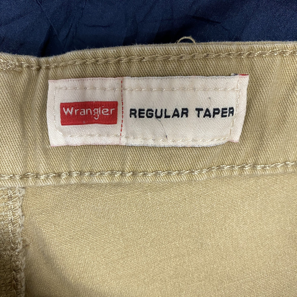 Wrangler　ラングラー　REGUREL TAPER　カーゴパンツ　ベージュ　W38サイズ