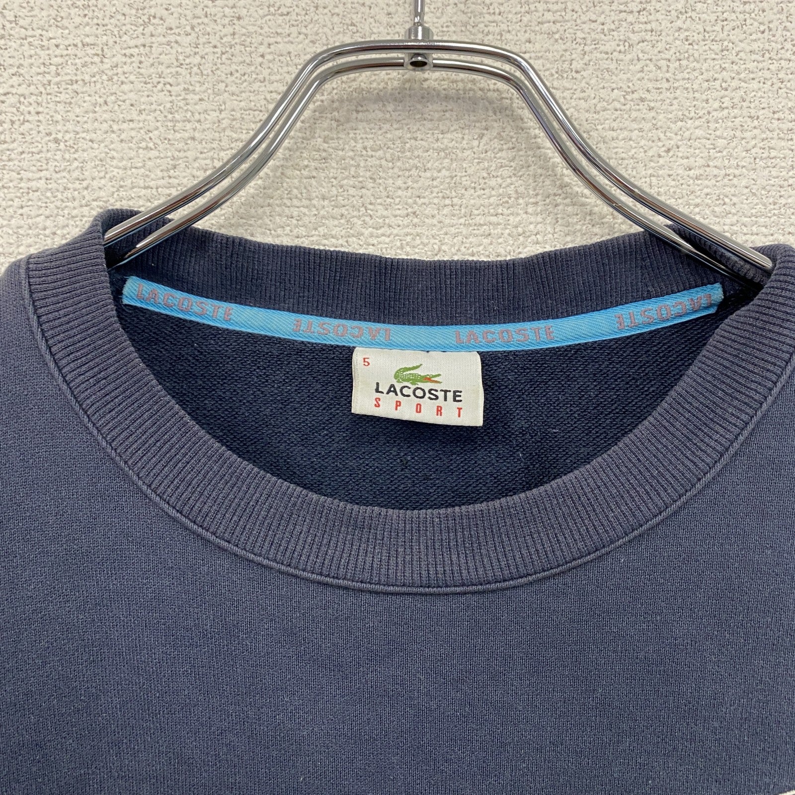 LACOSTE　ラコステ　スウェット/トレーナー　紺　ネイビー　5サイズ