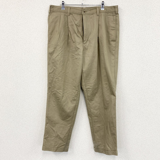 Eddie Bauer　エディーバウアー　ワークパンツ/チノパンツ　ジップフライ　ベージュ　W38サイズ
