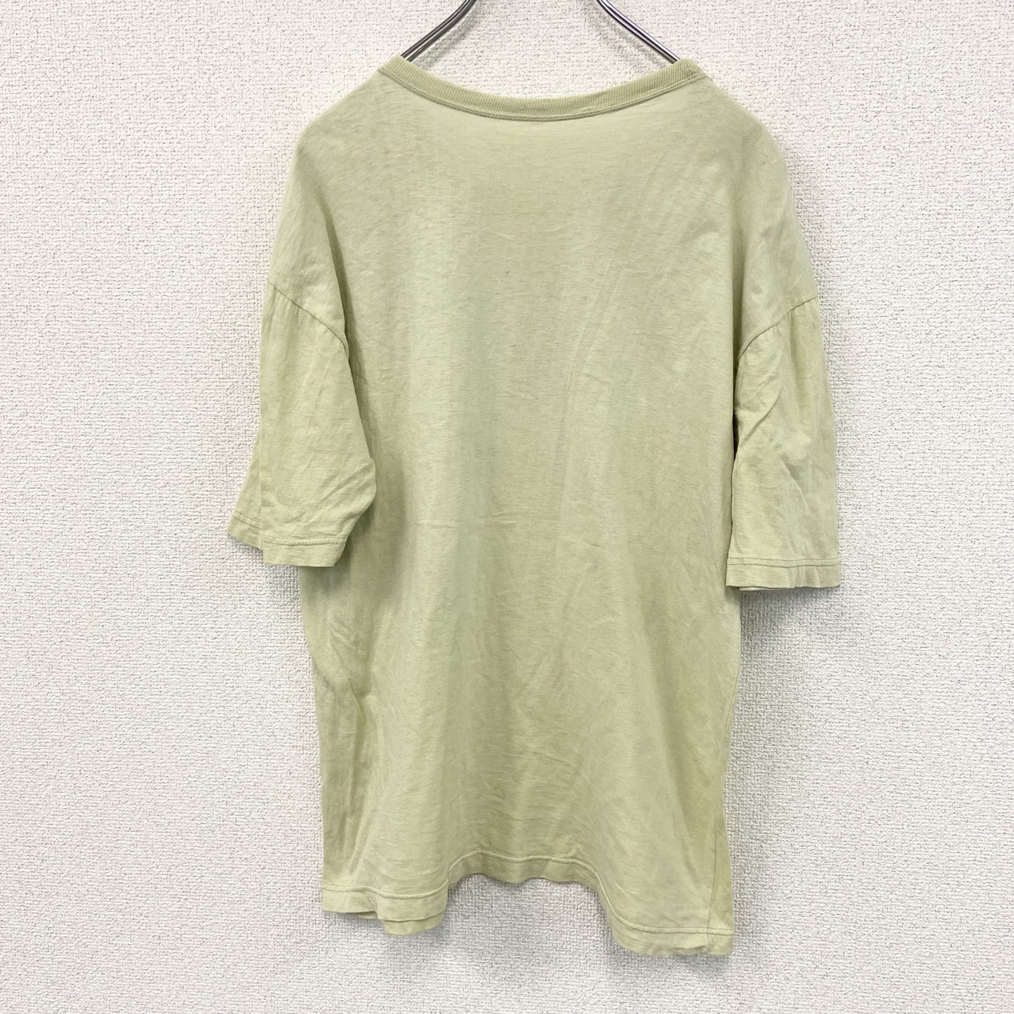 Valentino　ヴァレンティノ　半袖プリントTシャツ　黄色　イエロー