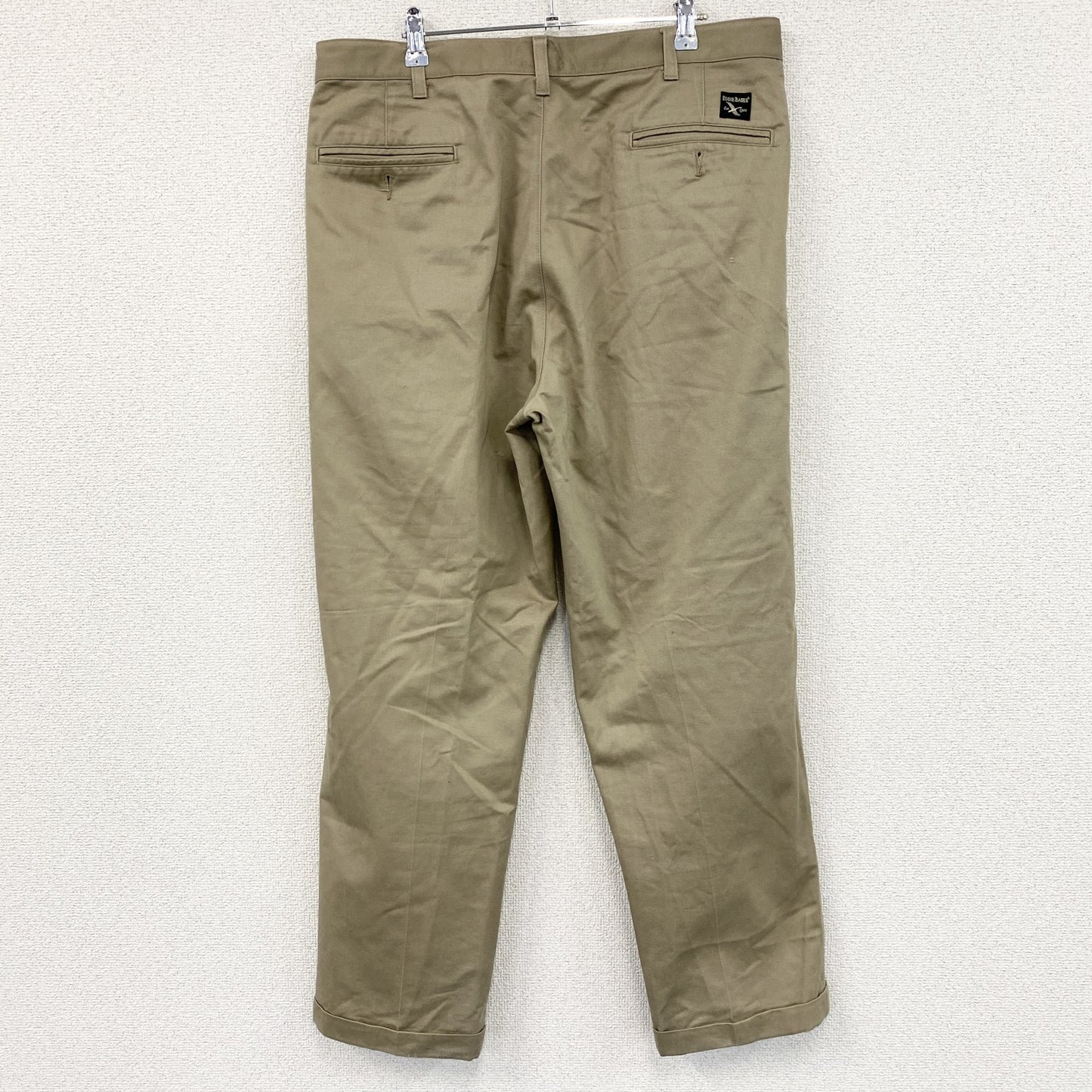 Eddie Bauer　エディーバウアー　ワークパンツ/チノパンツ　ジップフライ　ベージュ　W38サイズ