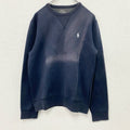 POLO RALPH LAUREN　ポロラルフローレン　スウェット/トレーナー　フェード　前V　紺　ネイビー