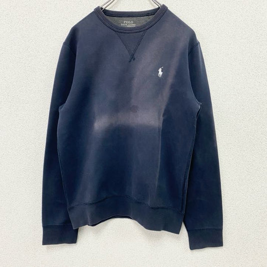 POLO RALPH LAUREN　ポロラルフローレン　スウェット/トレーナー　フェード　前V　紺　ネイビー