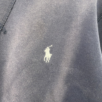 POLO RALPH LAUREN　ポロラルフローレン　スウェット/トレーナー　フェード　前V　紺　ネイビー