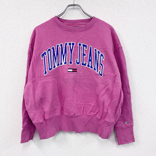 TOMMY JEANS　トミージーンズ　スウェット/トレーナー　ピンク　Mサイズ