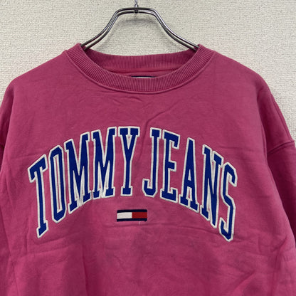 TOMMY JEANS　トミージーンズ　スウェット/トレーナー　ピンク　Mサイズ
