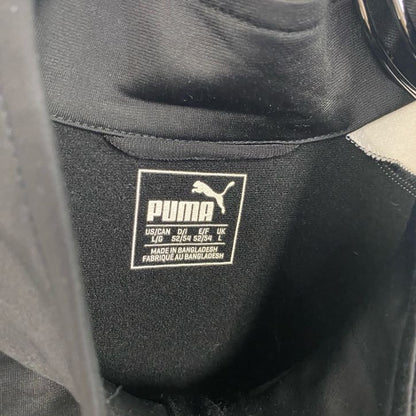 PUMA　プーマ　トラックジャケット/ジャージ　黒　ブラック　Lサイズ