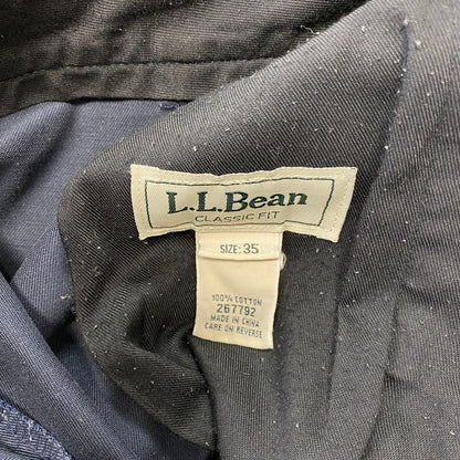 L.L.Bean　エルエルビーン　ハーフパンツ/ショートパンツ　紺　ネイビー　35サイズ