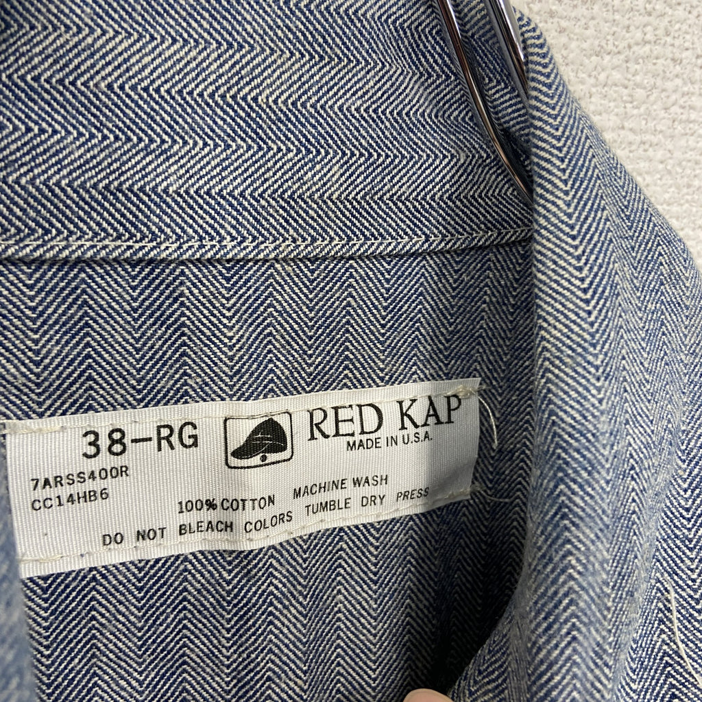 RED KAP　レッドキャップ　オールインワン/つなぎ　ワークウェア　インディゴ　38-RGサイズ