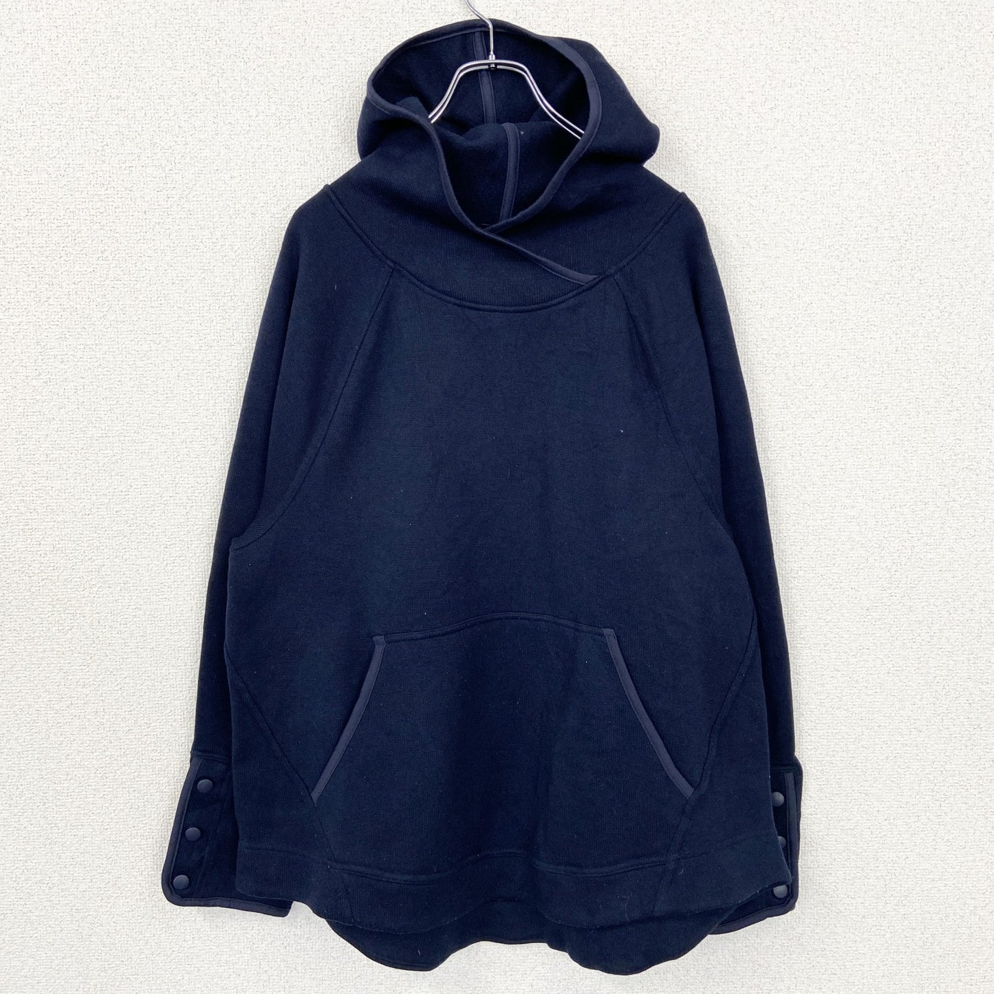 古着 used C9 by Champion チャンピオン　長袖無地パーカー　ネイビー　前ポケット　ノームコア　XXＬサイズ