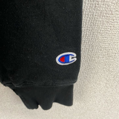 champion　チャンピオン　プリントスウェット/トレーナー　黒　ブラック　2XLサイズ