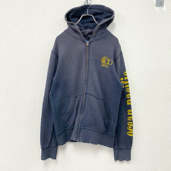 Ocean Pacific　オーシャンパシフィック　フルジップスウェットパーカー/フーディー　ネイビー　Lサイズ