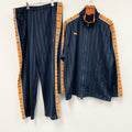 PUMA　プーマ　ジャージセットアップ　トラックジャケット　トラックパンツ　紺　ネイビー　Lサイズ