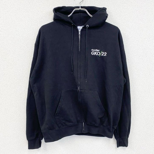 champion　チャンピオン　フルジップスウェットパーカー/フーディー　黒　ブラック　Lサイズ
