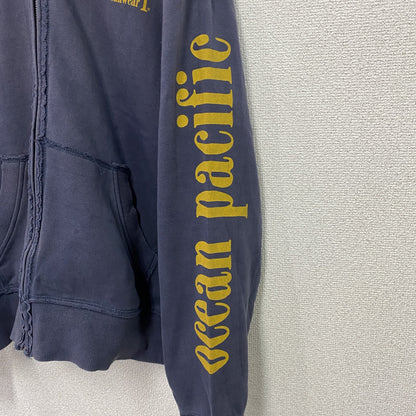 Ocean Pacific　オーシャンパシフィック　フルジップスウェットパーカー/フーディー　ネイビー　Lサイズ