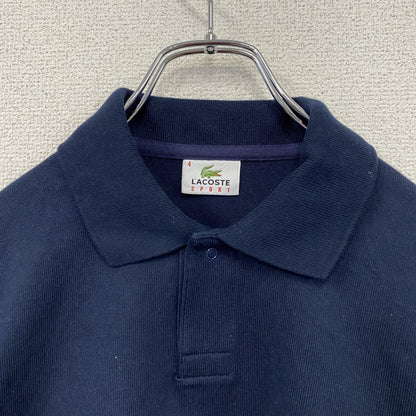 LACOSTE　ラコステ　半袖ポロシャツ　紺　ネイビー　4サイズ