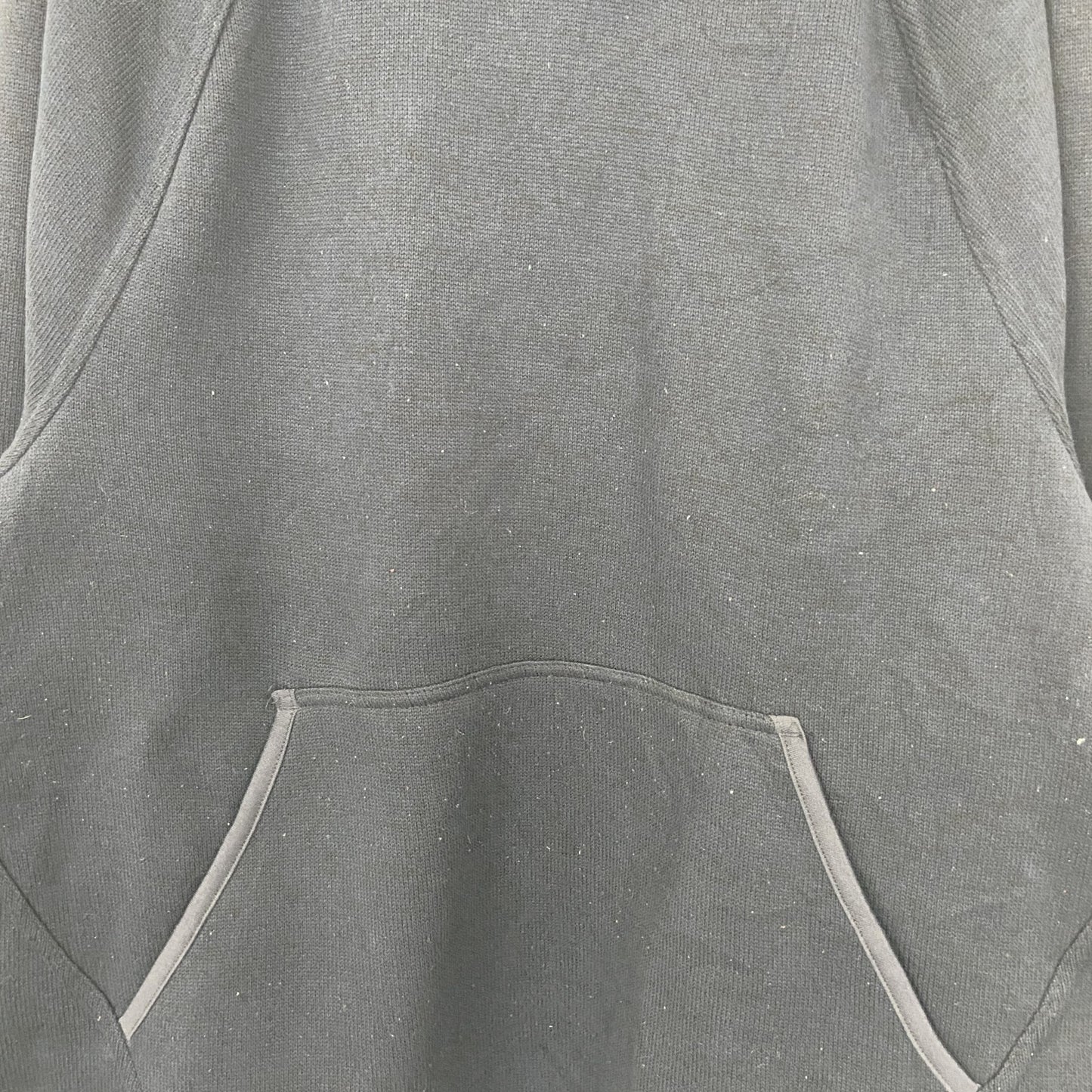 古着 used C9 by Champion チャンピオン　長袖無地パーカー　ネイビー　前ポケット　ノームコア　XXＬサイズ