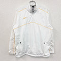 NIKE　ナイキ　プルオーバージャケット　ハーフジップ　白　ホワイト　Mサイズ