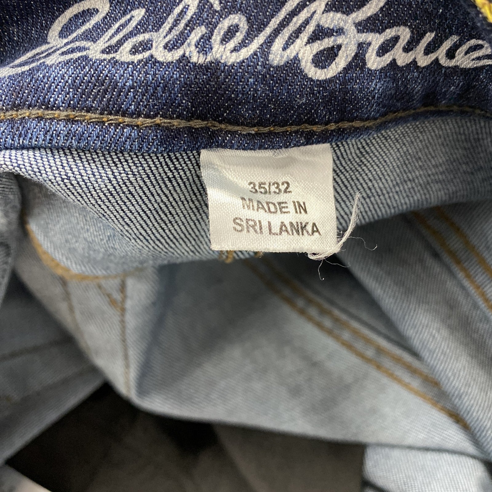 Eddie Bauer　エディーバウアー　デニムパンツ/ジーンズ　ジップフライ　インディゴ　W35サイズ
