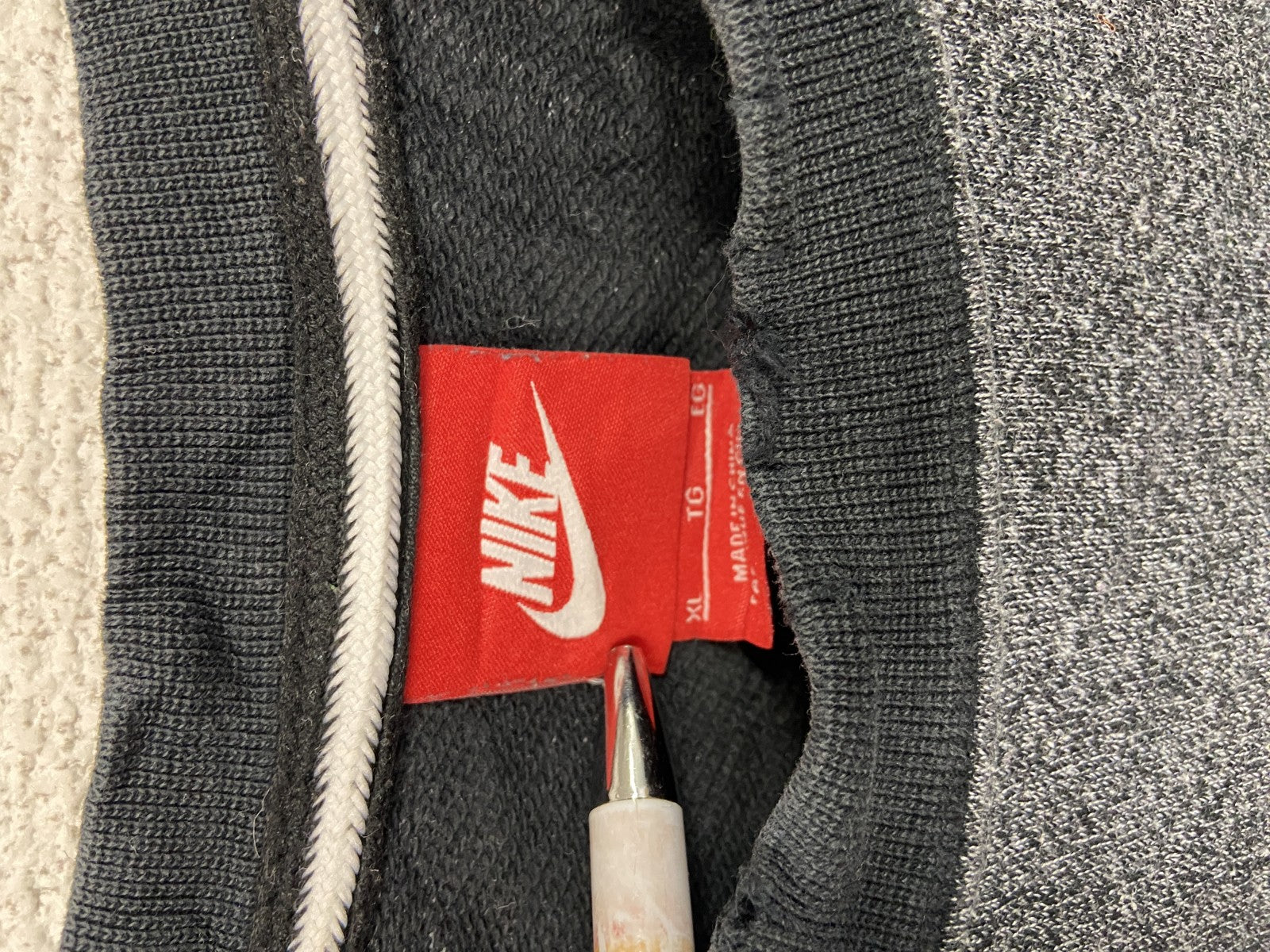 NIKE　ナイキ　スウェット/トレーナー　グレー　XLサイズ