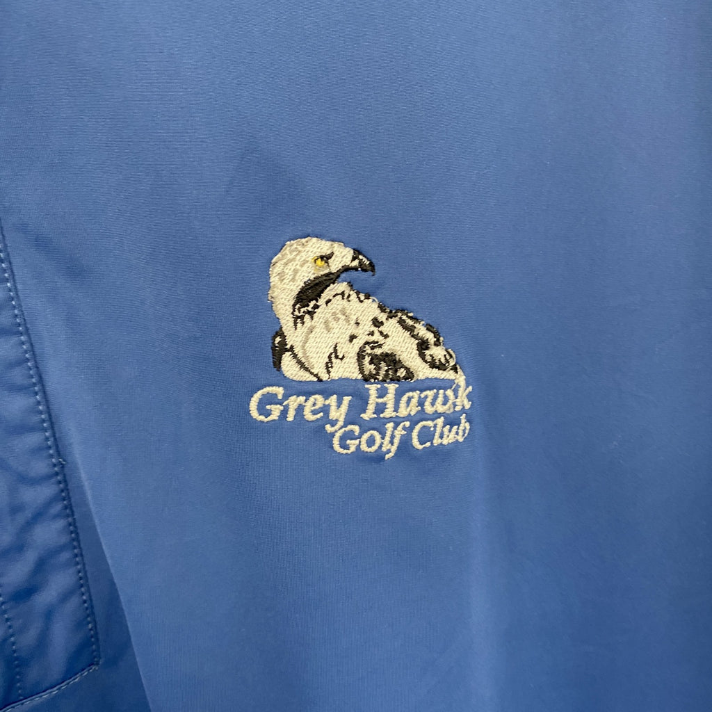 NIKE GOLF　ナイキゴルフ　プルオーバージャケット　ハーフジップ　青　ブルー　XLサイズ