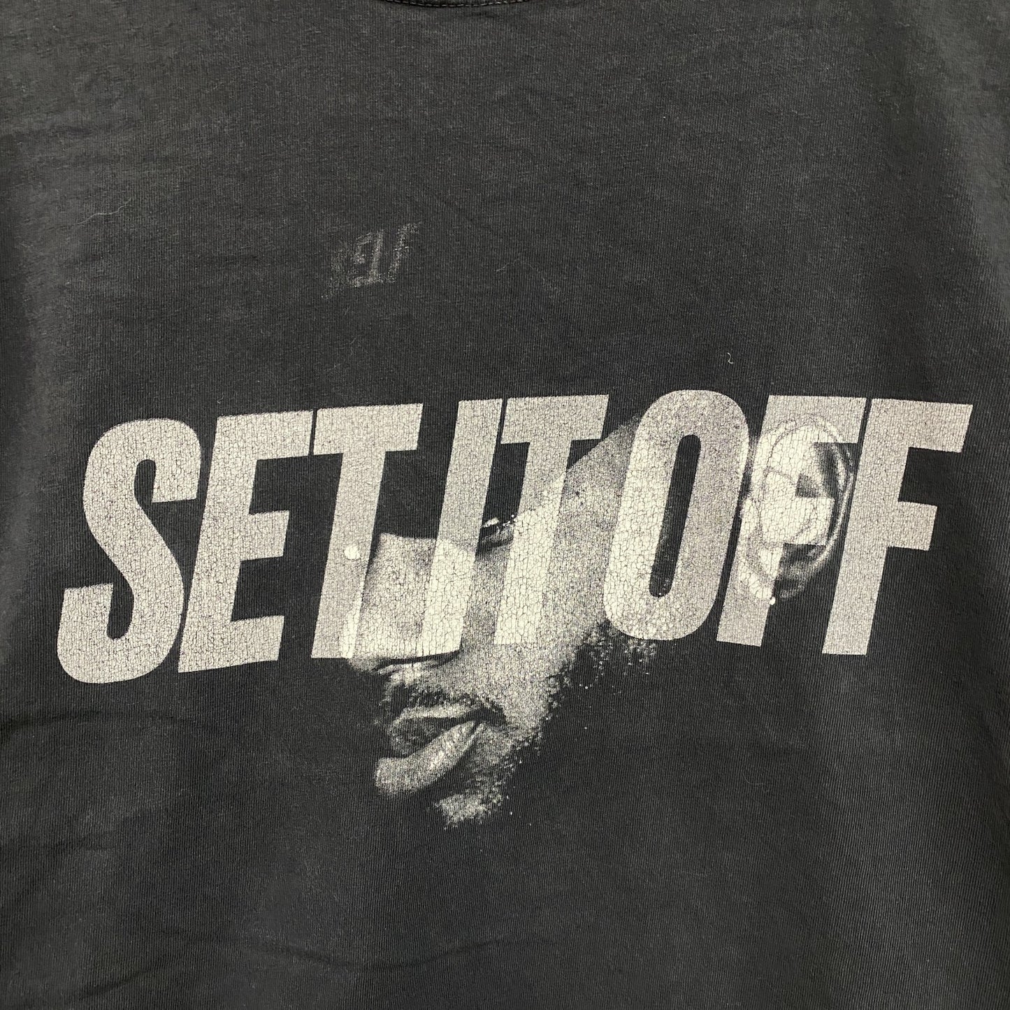 SELF　SET IT OFF　ブライアンテイラー　半袖プリントTシャツ　黒　ブラック　Sサイズ