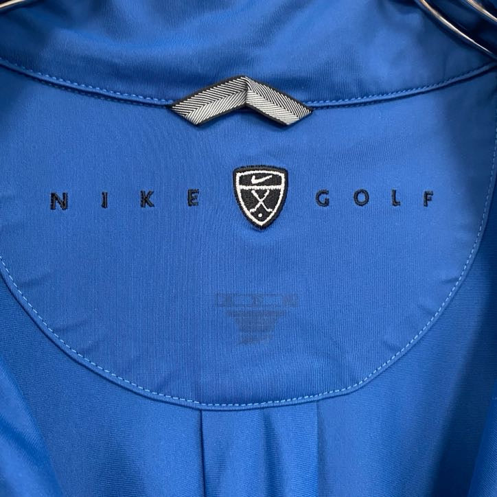 NIKE GOLF　ナイキゴルフ　プルオーバージャケット　ハーフジップ　青　ブルー　XLサイズ