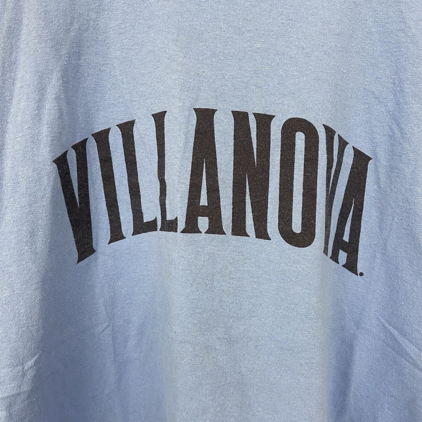 古着 used　Champion　チャンピオン　半袖カレッジプリントTシャツ　ヴィラノバ大学　レトロデザイン　ブルー　Lサイズ 63