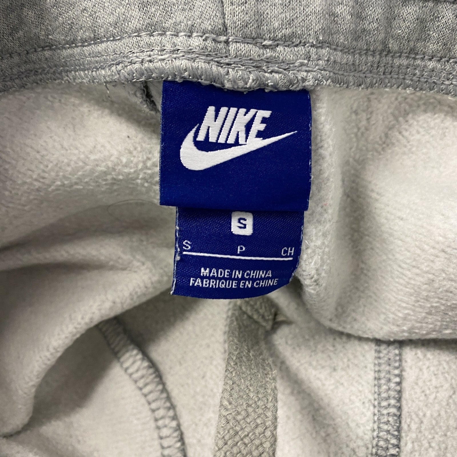 　NIKE　ナイキ　スウェットパンツ　ジョガーパンツ　スウッシュ　グレー　Sサイズ