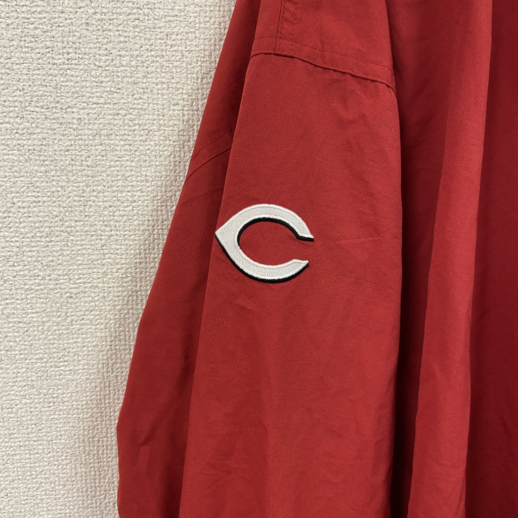 NIKE　ナイキ　REDS　プルオーバージャケット　ワッペン　赤　レッド　XXLサイズ