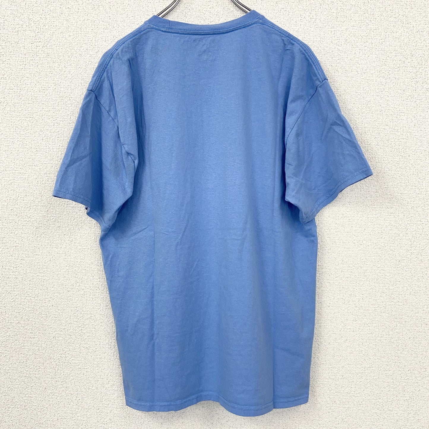 古着 used　Champion　チャンピオン　半袖カレッジプリントTシャツ　ヴィラノバ大学　レトロデザイン　ブルー　Lサイズ 63