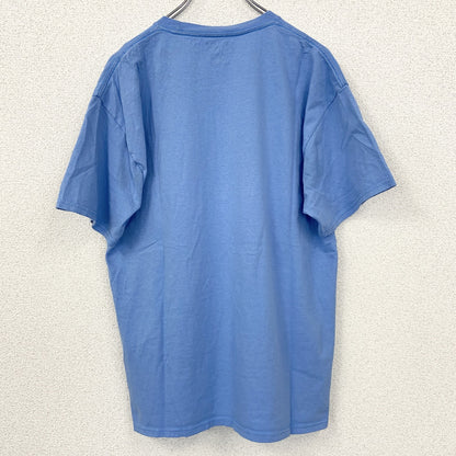古着 used　Champion　チャンピオン　半袖カレッジプリントTシャツ　ヴィラノバ大学　レトロデザイン　ブルー　Lサイズ 63