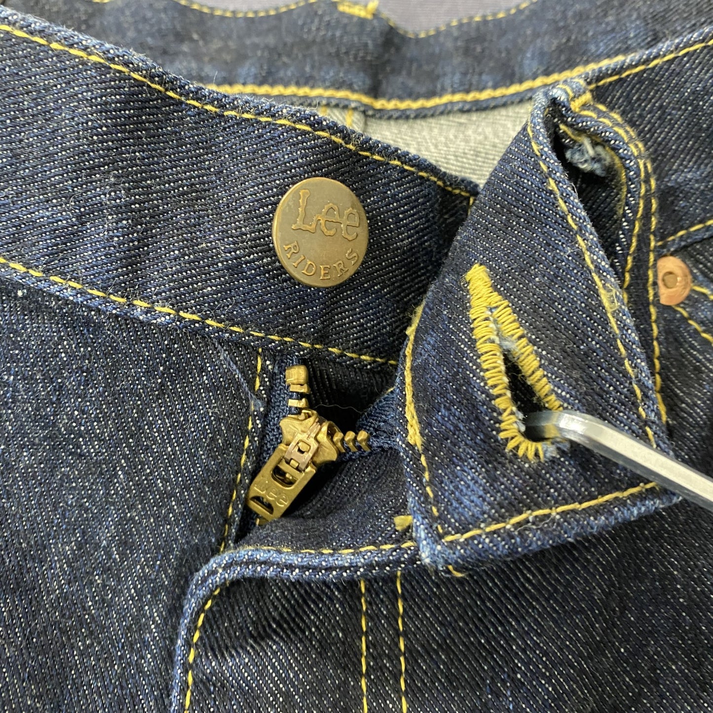 Lee　リー　AMERICAN STANDARD 102　ブーツカットデニム　フレアパンツ　インディゴ　33サイズ