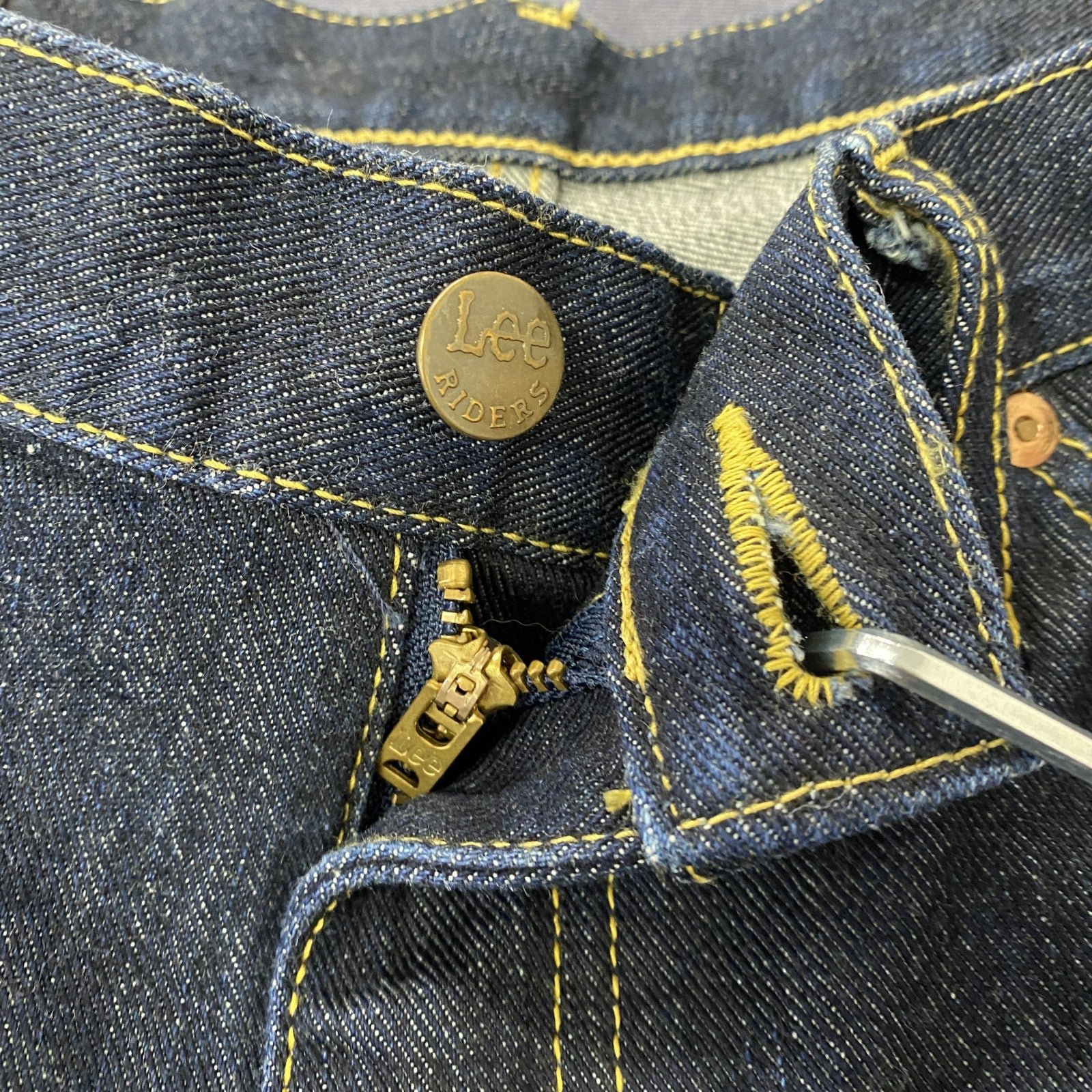 Lee　リー　AMERICAN STANDARD 102　ブーツカットデニム　フレアパンツ　インディゴ　33サイズ