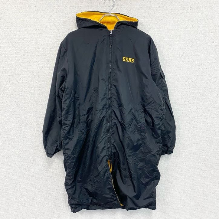 ～90s　ベンチコート　モッズコート　ヴィンテージ　フリースライナー　黒　ブラック　Sサイズ