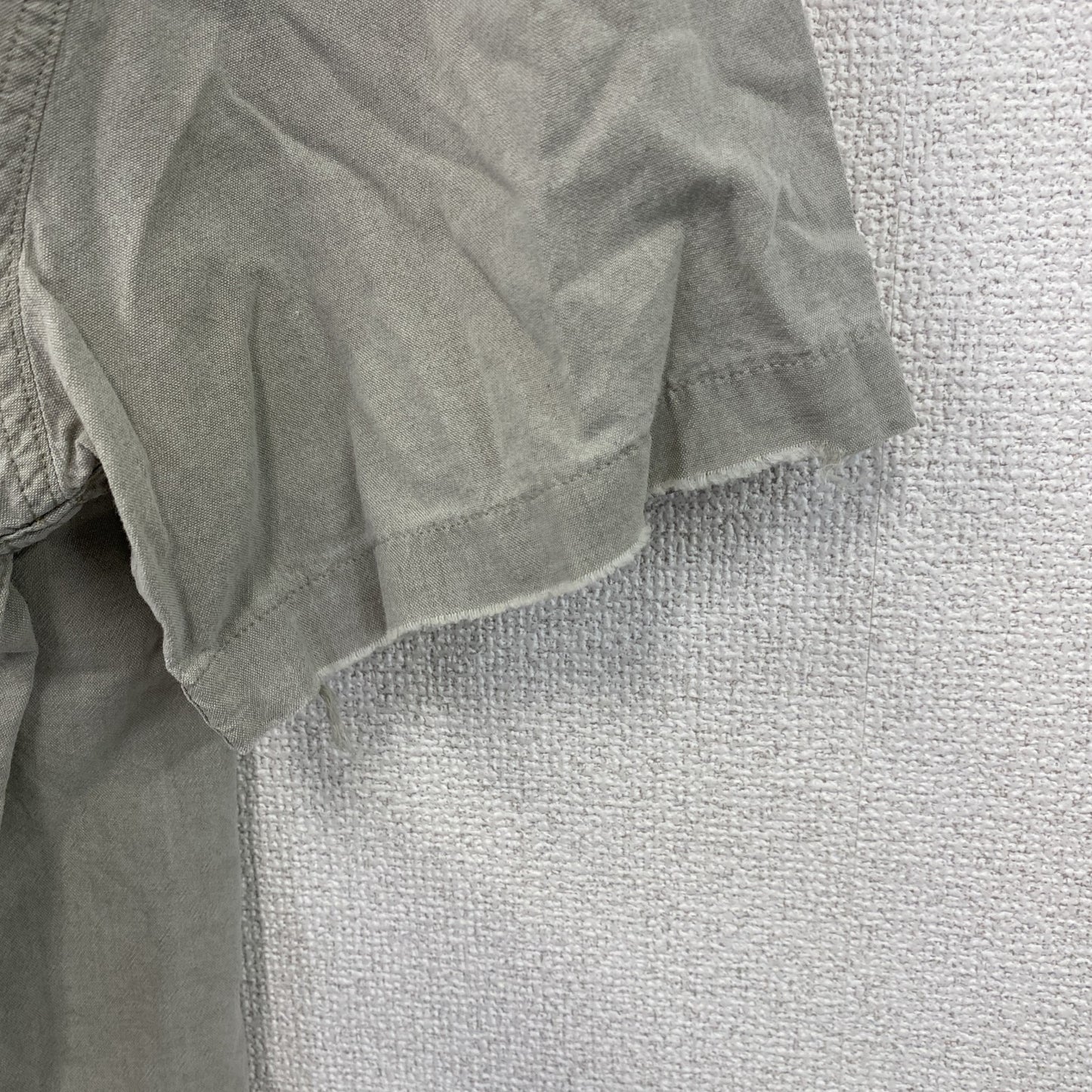 Eddie Bauer　エディーバウアー　半袖ボタンダウンシャツ　緑　グリーン　Sサイズ