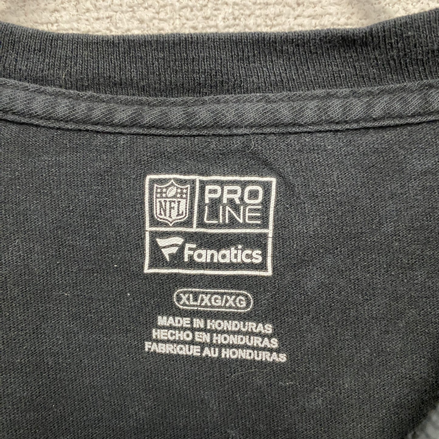 PRO LINE　プロライン　半袖プリントTシャツ　スーパーボウル　黒　ブラック　XLサイズ
