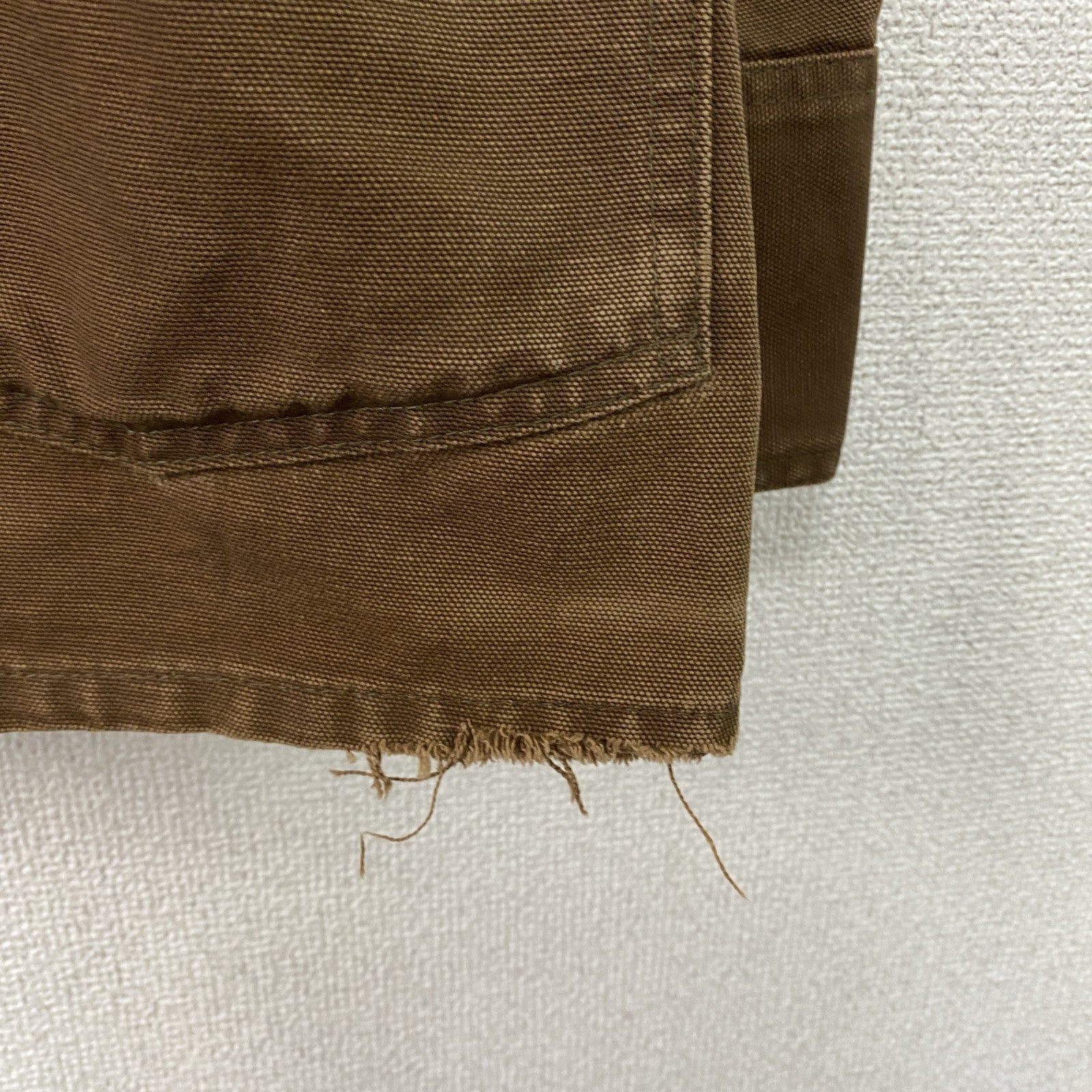 POST OVERALLS　ポストオーバーオールズ　ダックカバーオール　チンストラップ　茶色　ブラウン　Mサイズ