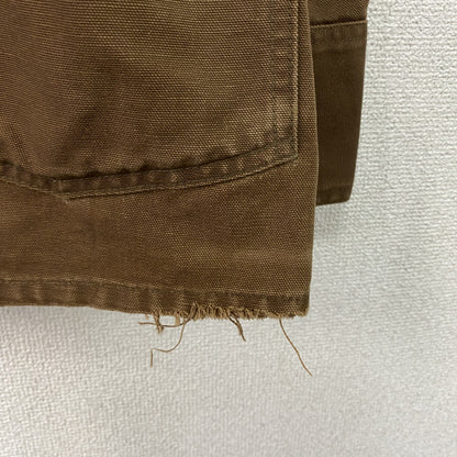 POST OVERALLS　ポストオーバーオールズ　ダックカバーオール　チンストラップ　茶色　ブラウン　Mサイズ