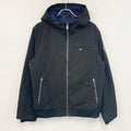 TOMMY HILFIGER　トミーヒルフィガー　フルジップ中綿ジャケット　黒　ブラック　Lサイズ