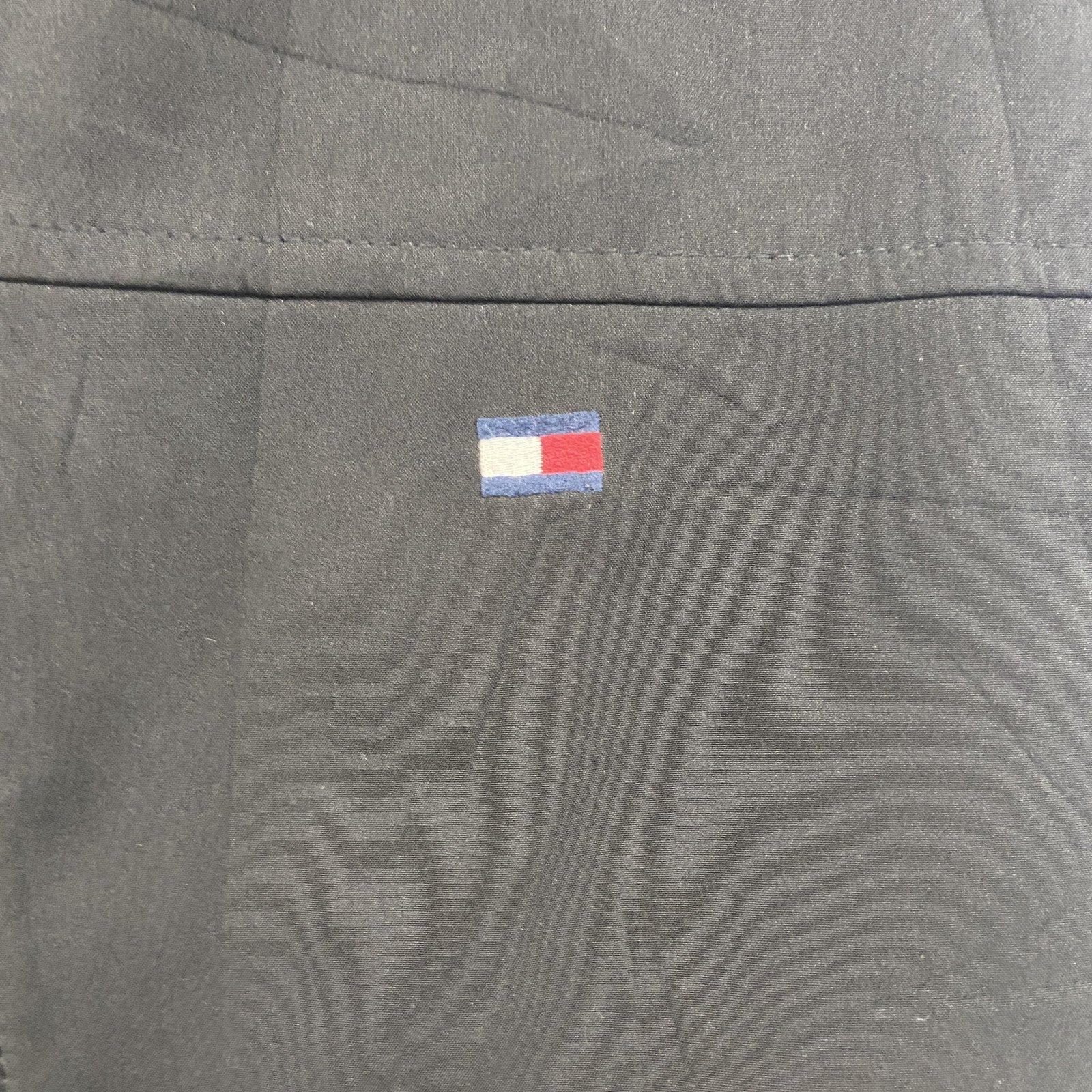 TOMMY HILFIGER　トミーヒルフィガー　フルジップ中綿ジャケット　黒　ブラック　Lサイズ