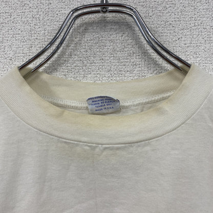 Crazy Shirts　クレイジーシャツ　半袖プリントTシャツ　シングルステッチ　白　ホワイト　Lサイズ