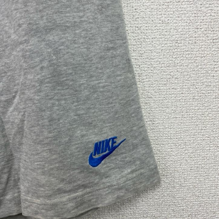 90s　NIKE　ナイキ　スウェットハーフパンツ　短パン　ヴィンテージ　灰色　グレー
