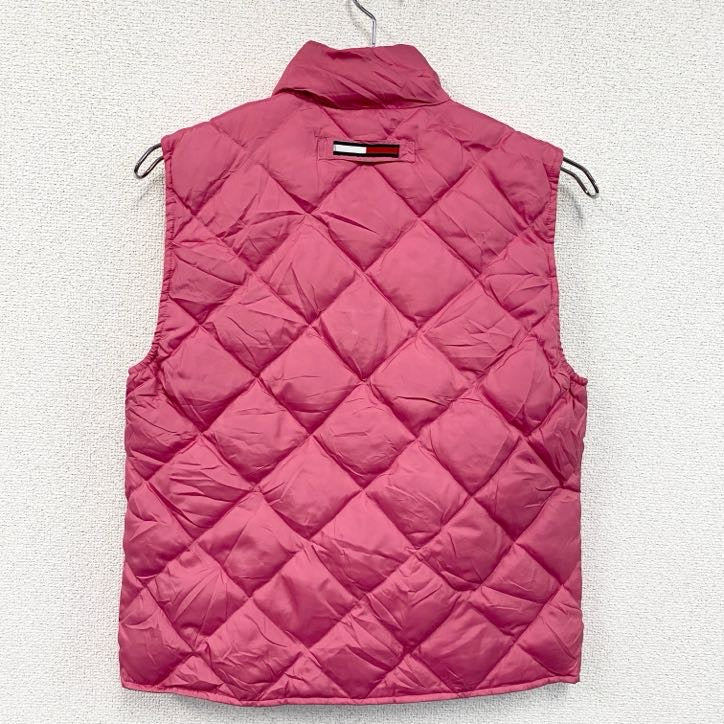 TOMMY HILFIGER　トミーヒルフィガー　フルジップダウンベスト　ピンク　Sサイズ