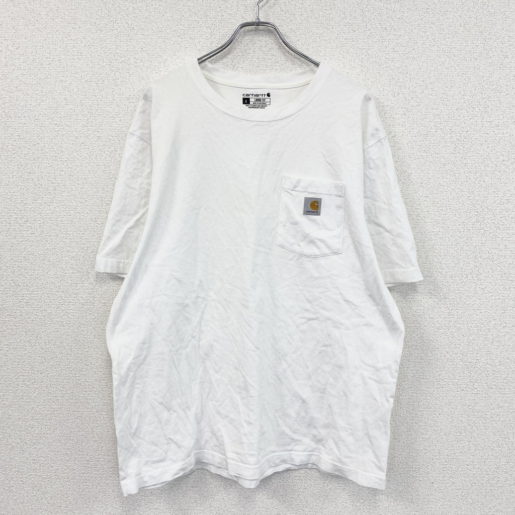 Carhartt　カーハート　半袖Tシャツ　白　ホワイト　Lサイズ　