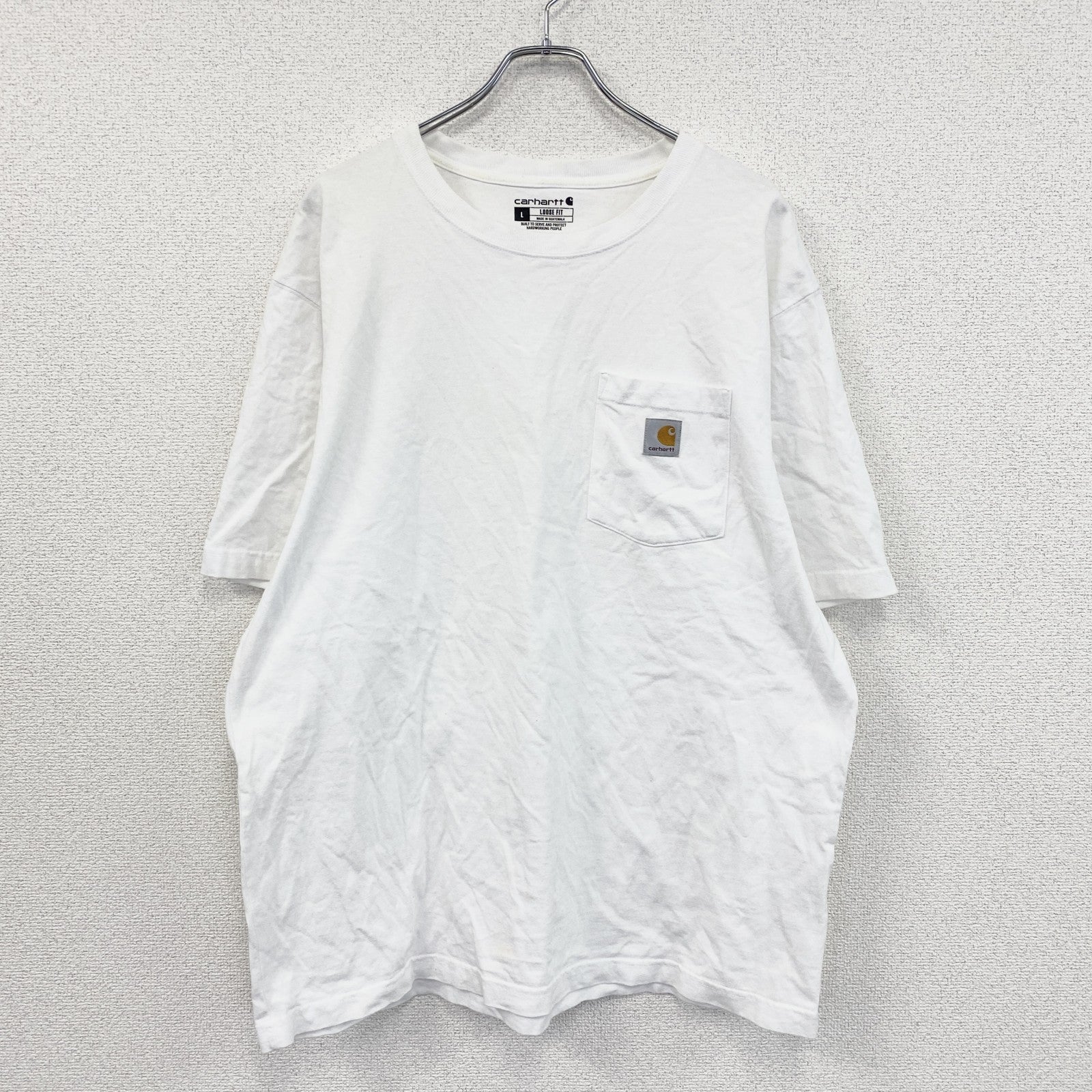 Carhartt　カーハート　半袖Tシャツ　白　ホワイト　Lサイズ　